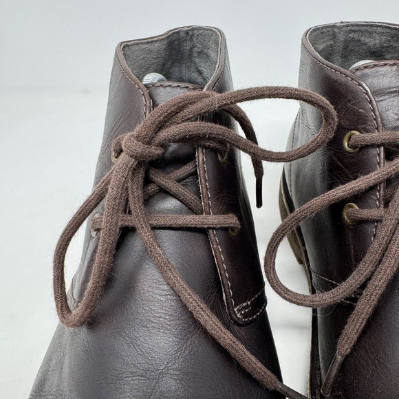 UGG Australia Leighton Chukka‎ Desert Leather Boots Black 3275 Men\'s Size 8.5 main image 11